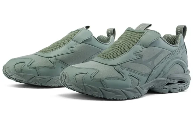 Beams x Wave Rider 10 SlipOn «Grey Silver»