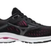 Mizuno Wave Rider 24 Wide «Black Pink»
