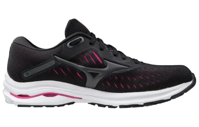 Mizuno Wave Rider 24 Wide «Black Pink»