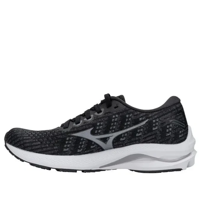 Mizuno Wave Rider 25 Waveknit «Black Grey»