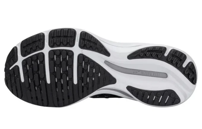 Mizuno Wave Rider 25 Waveknit «Black Grey»