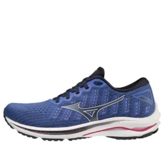 Mizuno Wave Rider 25 Waveknit Super Wide «Blue White»