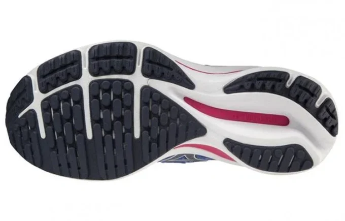 Mizuno Wave Rider 25 Waveknit Super Wide «Blue White»