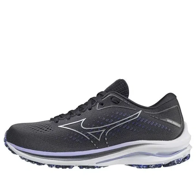 Mizuno Wave Rider 25 Wide «Black Pearl Violet Glow»