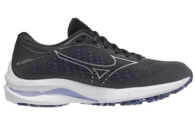 Mizuno Wave Rider 25 Wide «Black Pearl Violet Glow»
