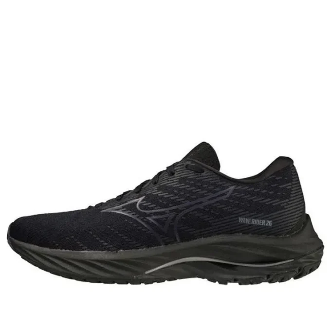 Mizuno Wave Rider 26 «Black Dark Grey»