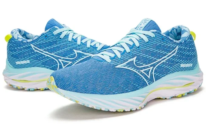 Mizuno Wave Rider 26 «Sky Blue White Grey Green»