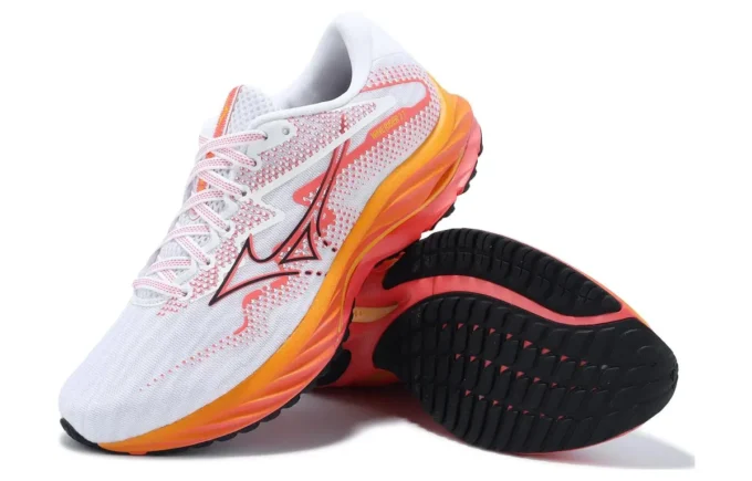 Mizuno Wave Rider 27 «White Orange»