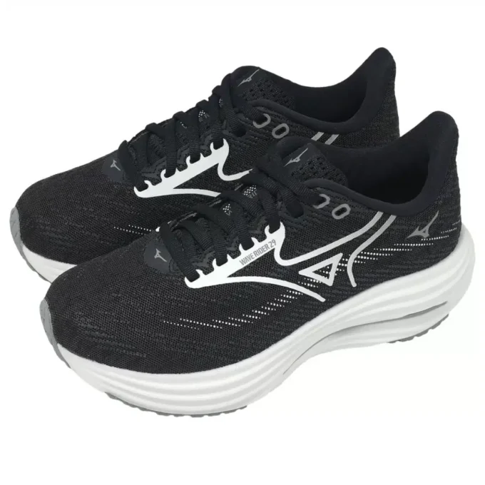 Mizuno Wave Rider 29 Super Wide «Black White»