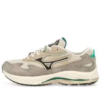 MIZUNO Wave Rider B «Light Beige Dark Grey Mint Green»