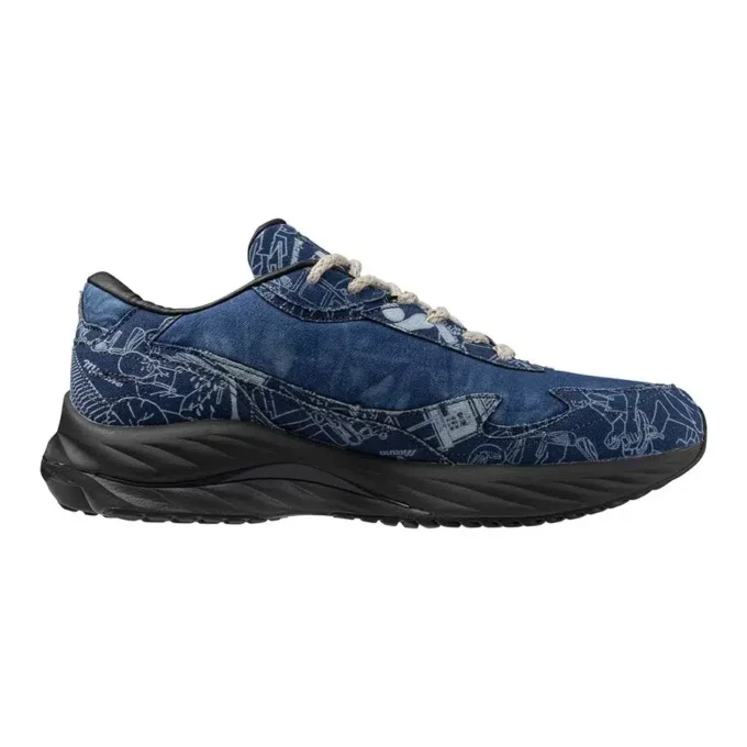 Mizuno x BUAISOU Wave Rider Beta «Mugen Blue White»