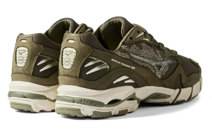 Mizuno x Maharishi Wave Rider 10 «97 «Fire Phoenix»