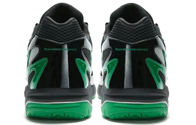 Mizuno x Randomevent Wave Rider 1 «Black Green Silver»