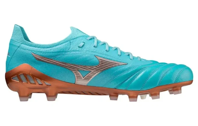 Morelia Neo III Football Cleats «Light Blue Copper»