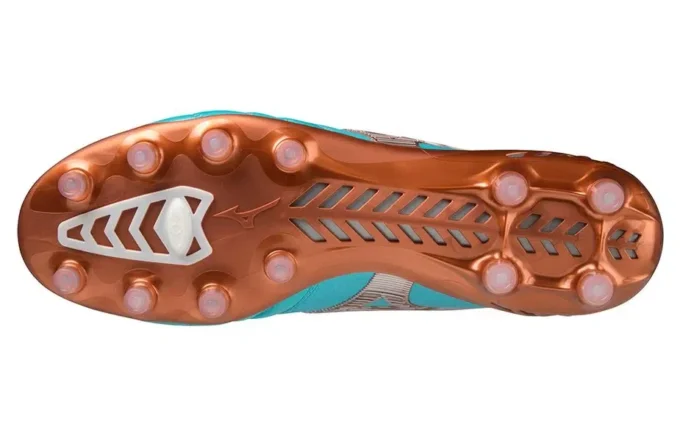 Morelia Neo III Football Cleats «Light Blue Copper»