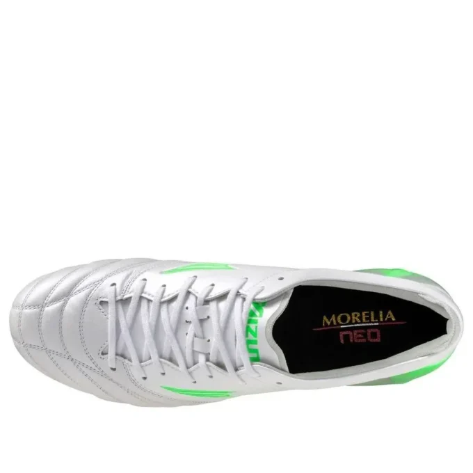 Morelia Neo IV Elite FG «Frontier Pack White Green Gecko»