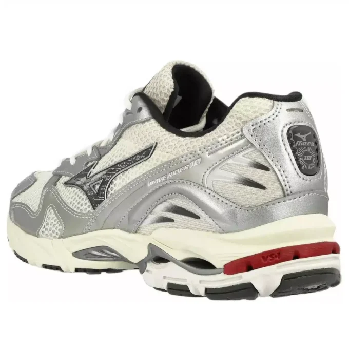Wave Rider 10 «White Black Rythmic Red»